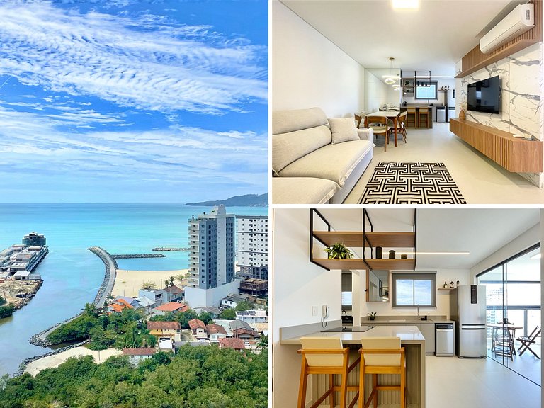 Apartamento Verão 2 Suítes Climatizadas Porto Belo Perequê