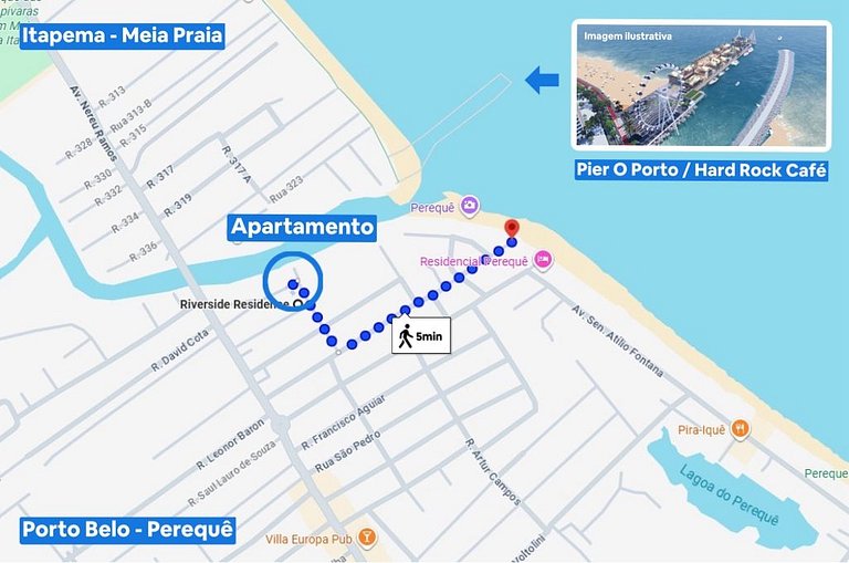 Apartamento Temporada 2 Suítes Vista Mar Porto Belo Itapema