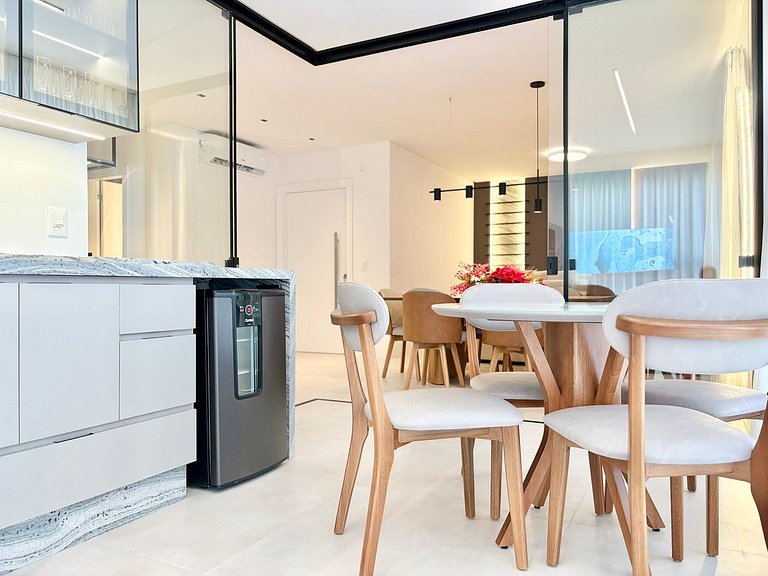 Apartamento Próximo Mar Luxo com 3 suítes Aluguel Temporada