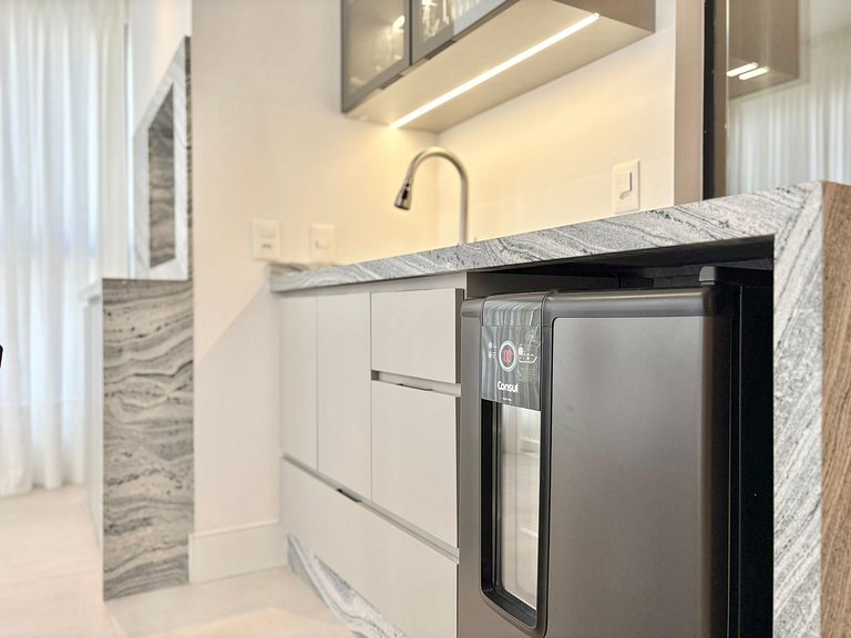 Apartamento Próximo Mar Luxo com 3 suítes Aluguel Temporada