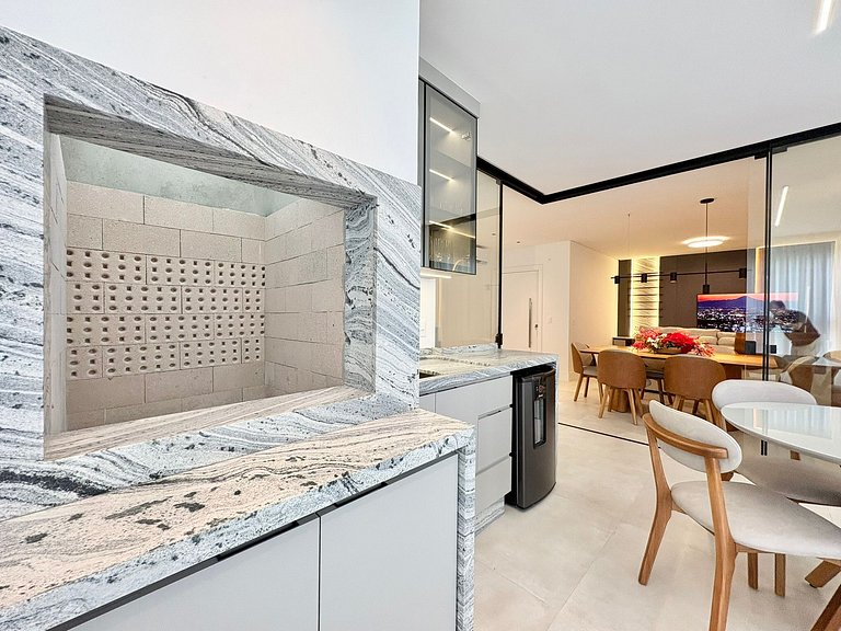 Apartamento Próximo Mar Luxo com 3 suítes Aluguel Temporada