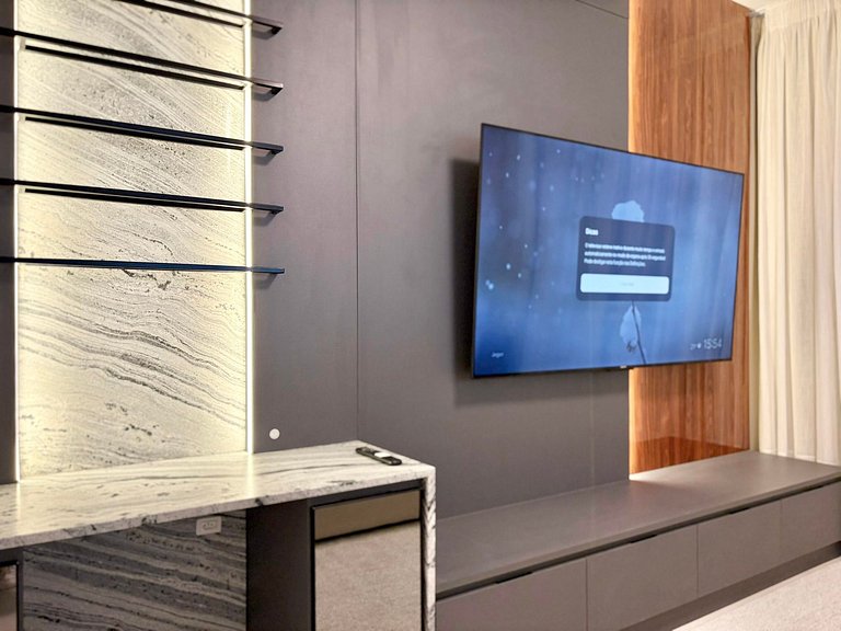 Apartamento Próximo Mar Luxo com 3 suítes Aluguel Temporada