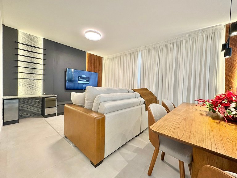 Apartamento Próximo Mar Luxo com 3 suítes Aluguel Temporada