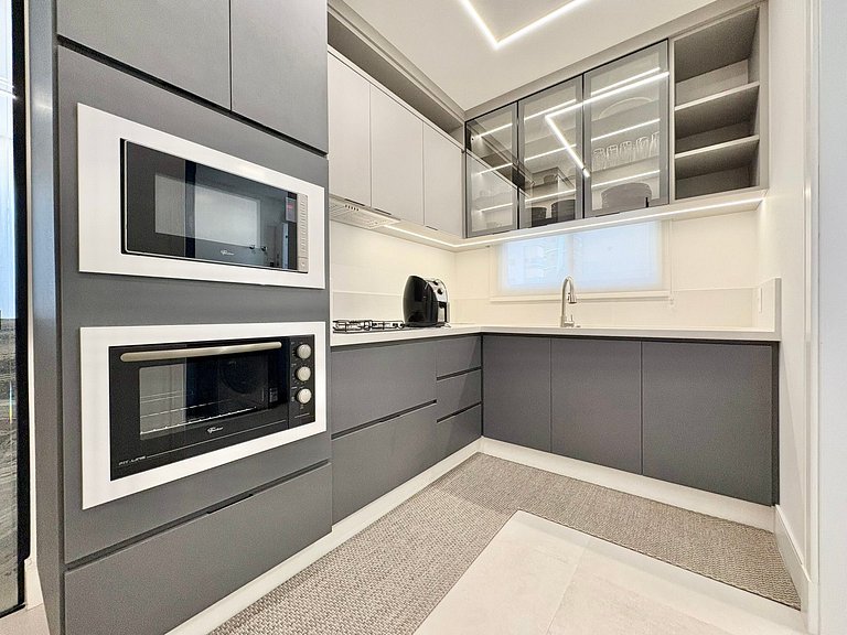 Apartamento Próximo Mar Luxo com 3 suítes Aluguel Temporada