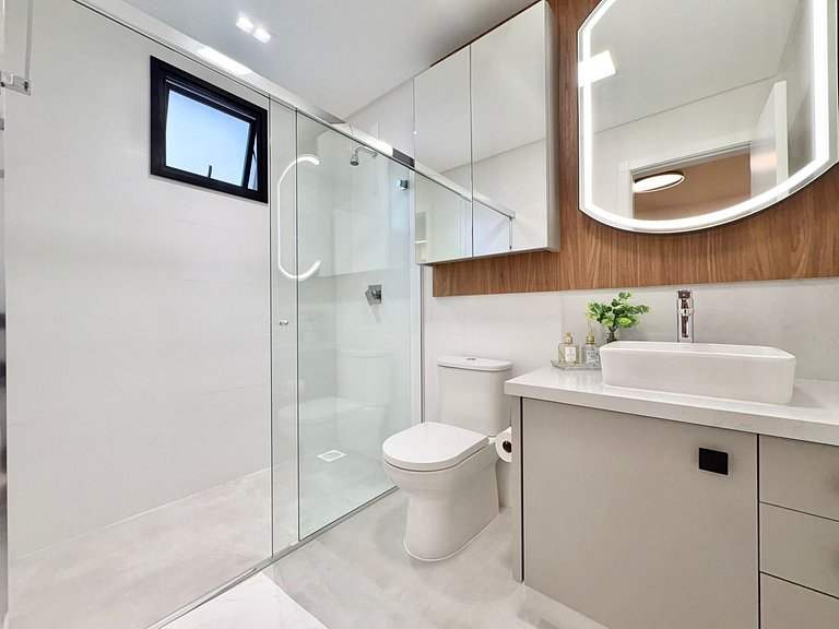 Apartamento Próximo Mar Luxo com 3 suítes Aluguel Temporada