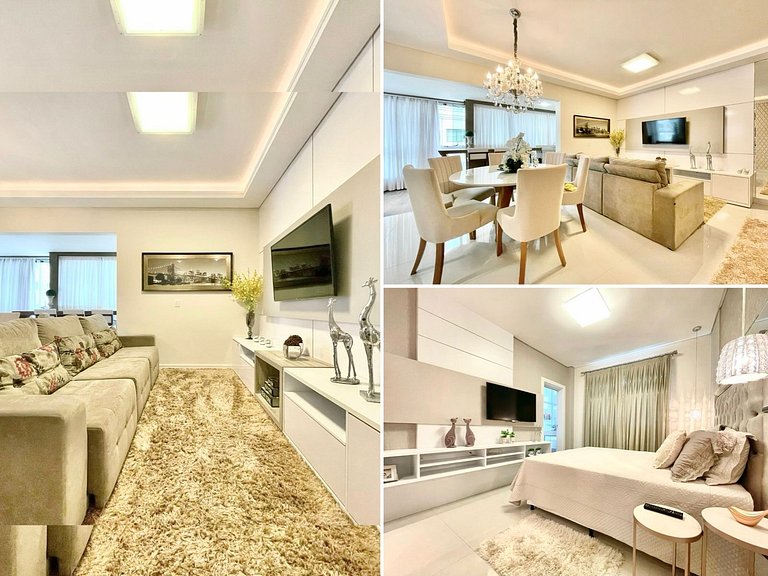 Meia Praia Rua 292 3 Suítes próximo Mar AT007