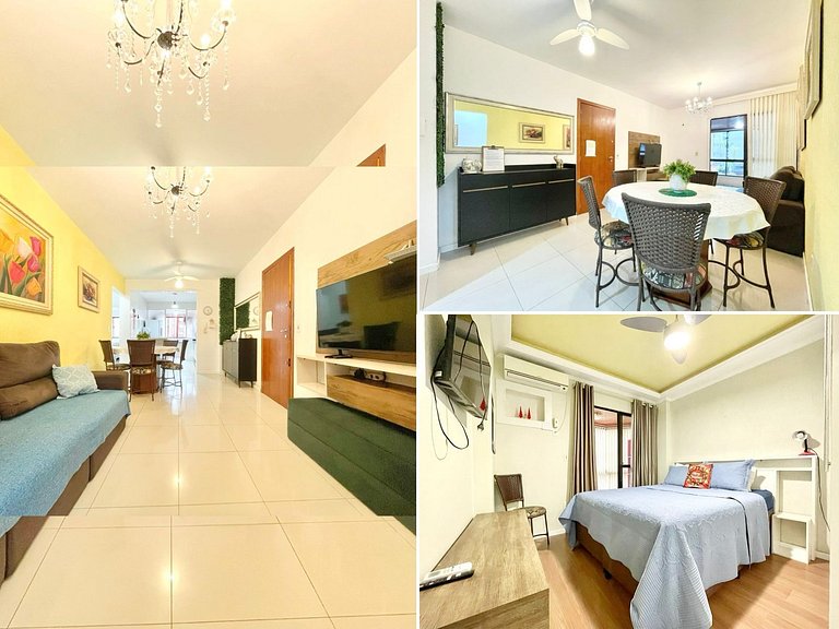 Apartamento Temporada Itapema 2 Quartos Próximo Mar, Avenida