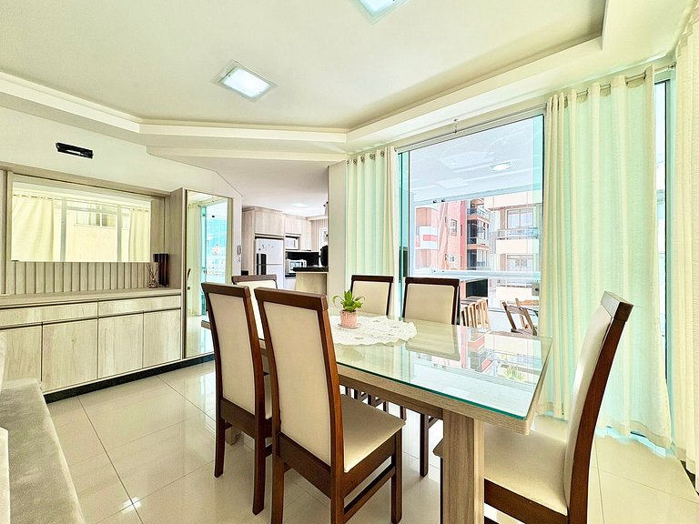 Aluguel Temporada Quadra Mar 3 suite em Meia Praia Itapema