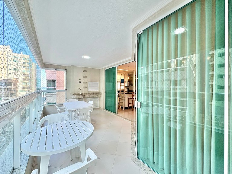 Lindo Apartamento Temporada Itapema 3 Suítes Vista Mar