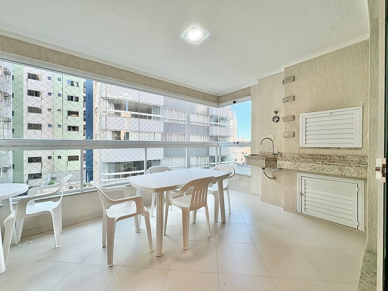 Lindo Apartamento Temporada Itapema 3 Suítes Vista Mar