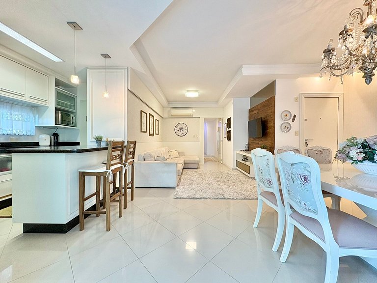 Lindo Apartamento Temporada Itapema 3 Suítes Vista Mar