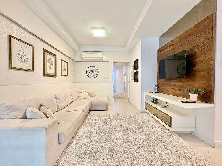 Lindo Apartamento Temporada Itapema 3 Suítes Vista Mar