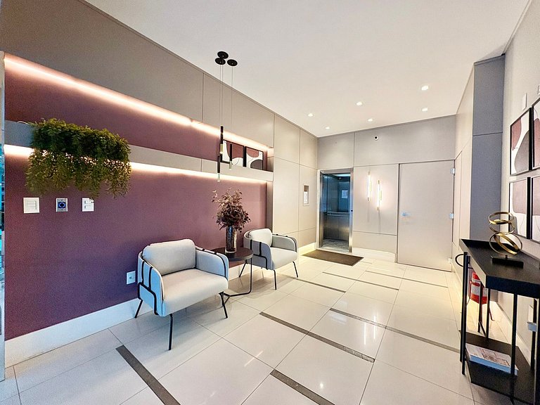 Lindo Apartamento Temporada Itapema 3 Suítes Vista Mar